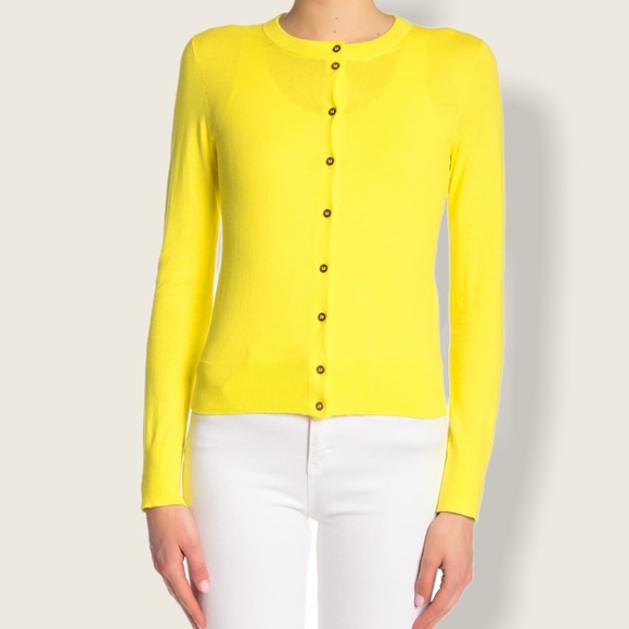 Brand New J. Crew Yellow Cardigan - Picture 1 of 4